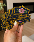 Modern Dominican girls club patch