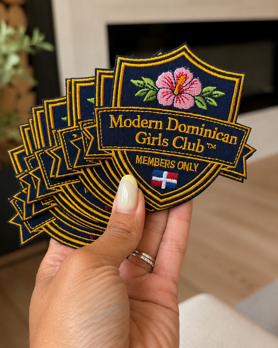 Modern Dominican girls club patch