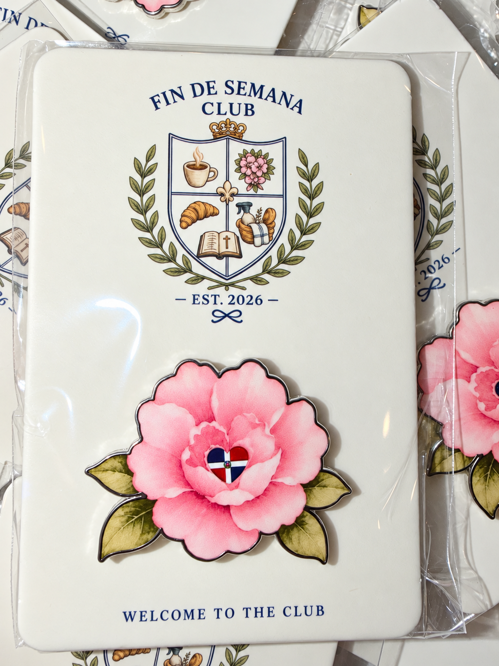 Mi Flor Dominicana pin