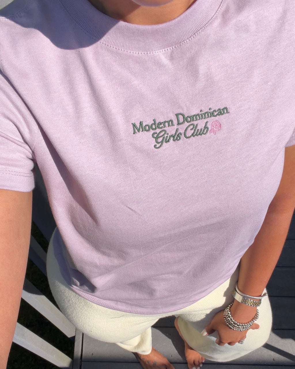 Modern Dominican girls club shirt