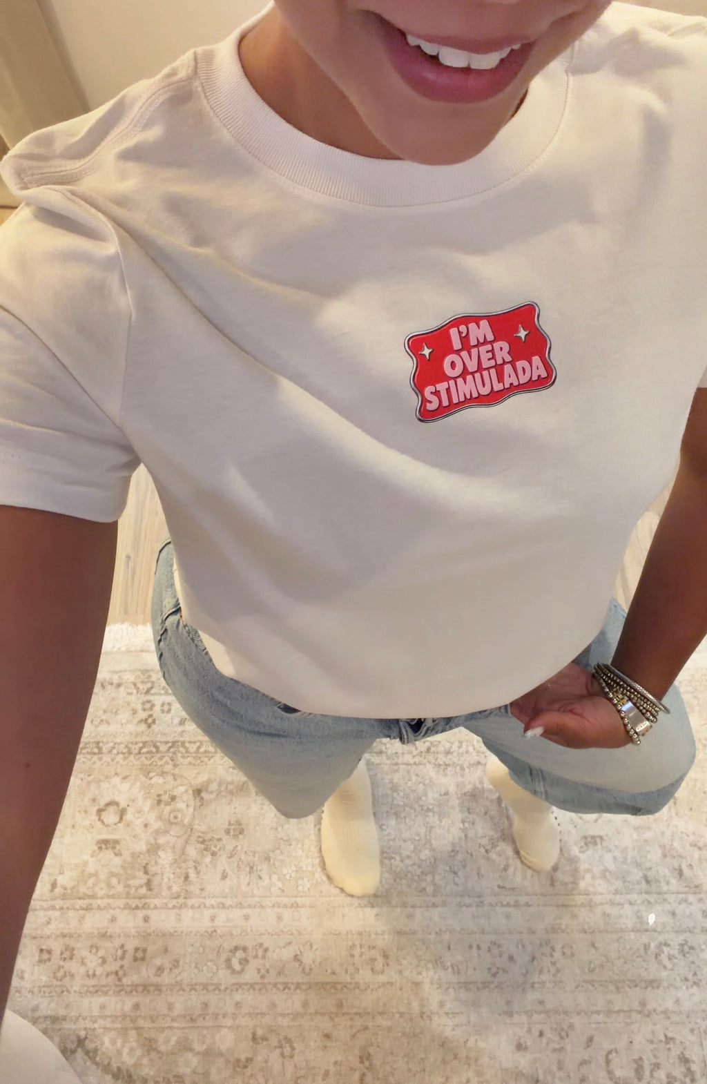 I’m overstimulada shirt- ships week of 10/12