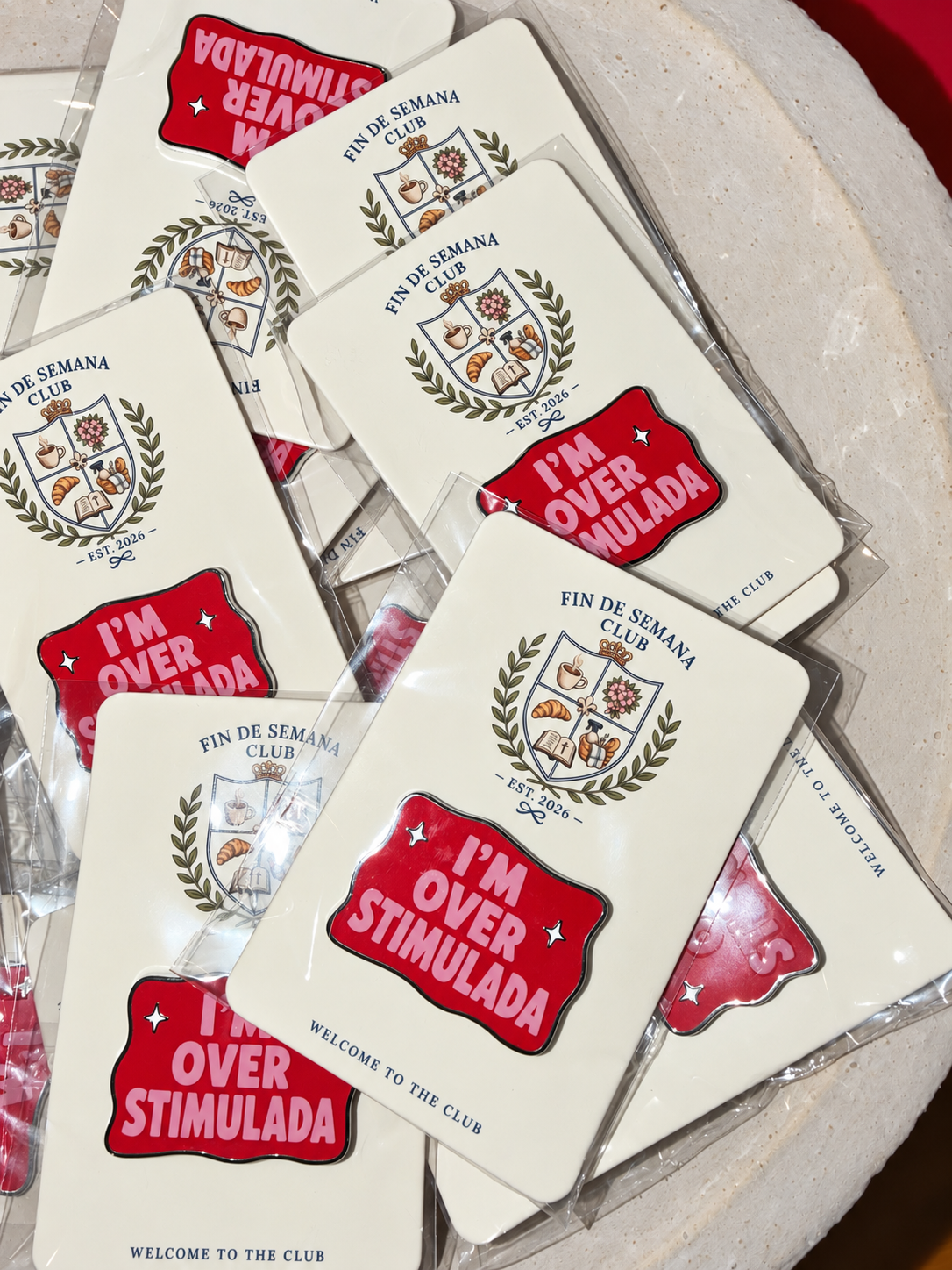 I’m overstimulada pin