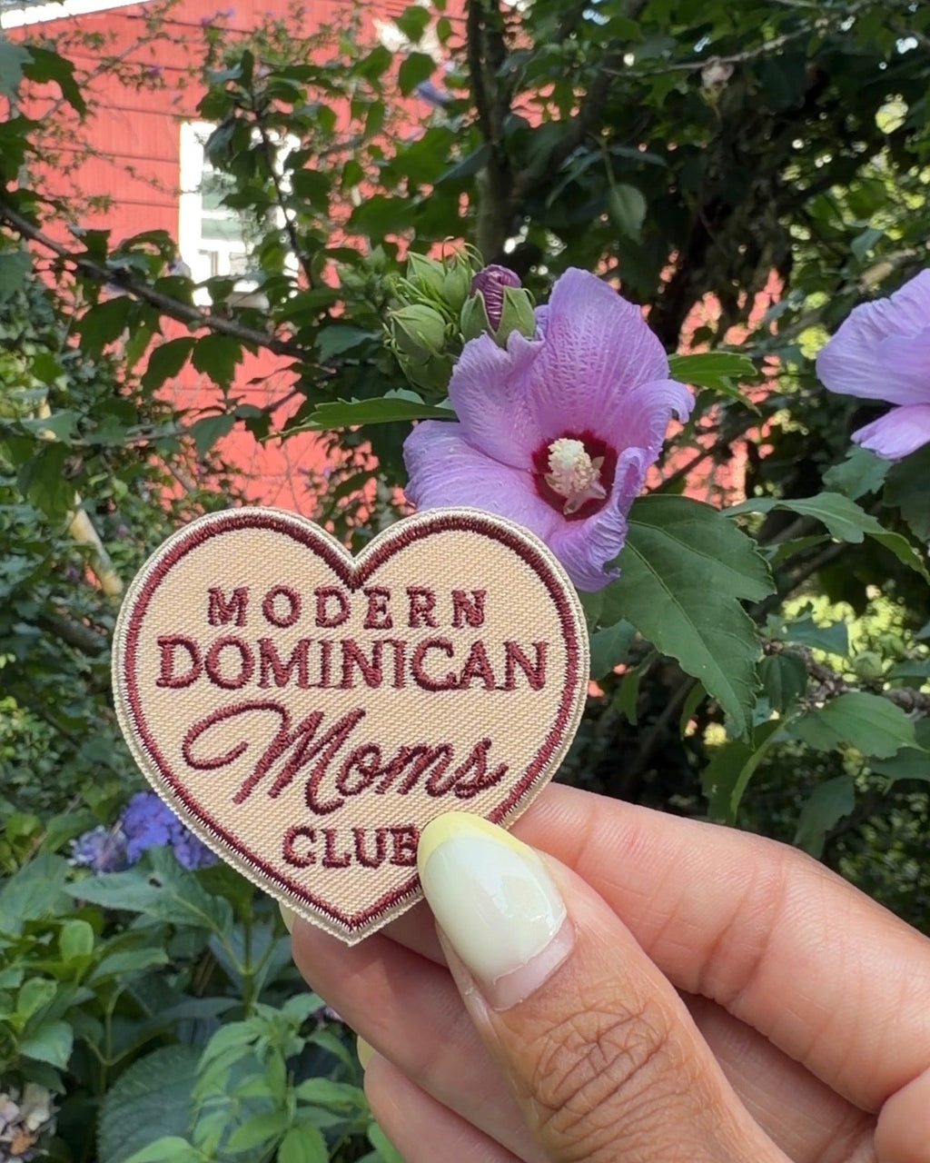 Modern Dominican Moms club mini patch